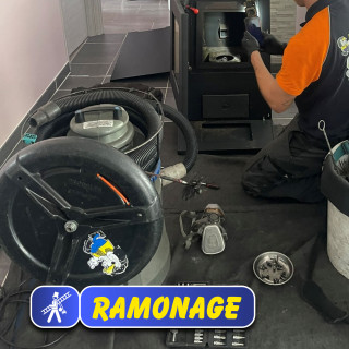 RAMONAGE-VACUITE CONVECTEUR-CUISINIERE A CHARBON