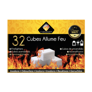 ALLUME FEU BASE PARAFFINE CUBES